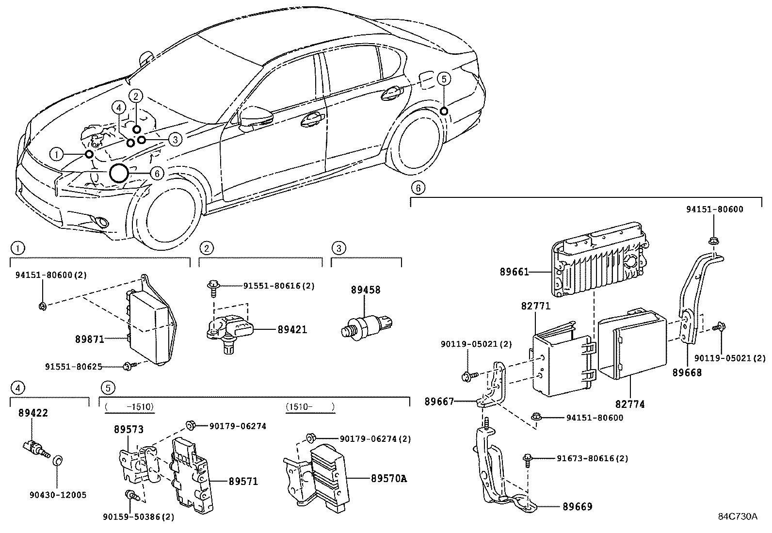 Daihatsu 89422-33030 - Датчик, температура охолоджуючої рідини avtolavka.club