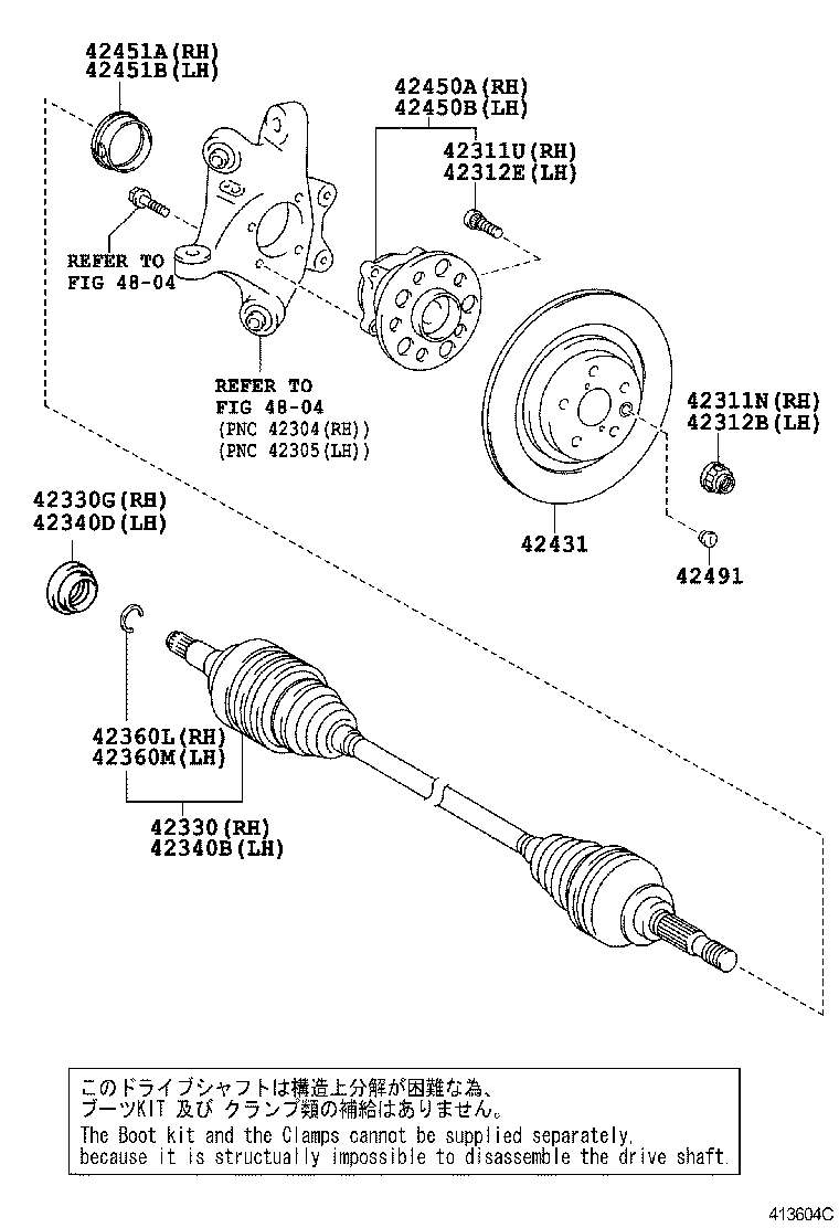 LEXUS 42431-30320 - Гальмівний диск avtolavka.club