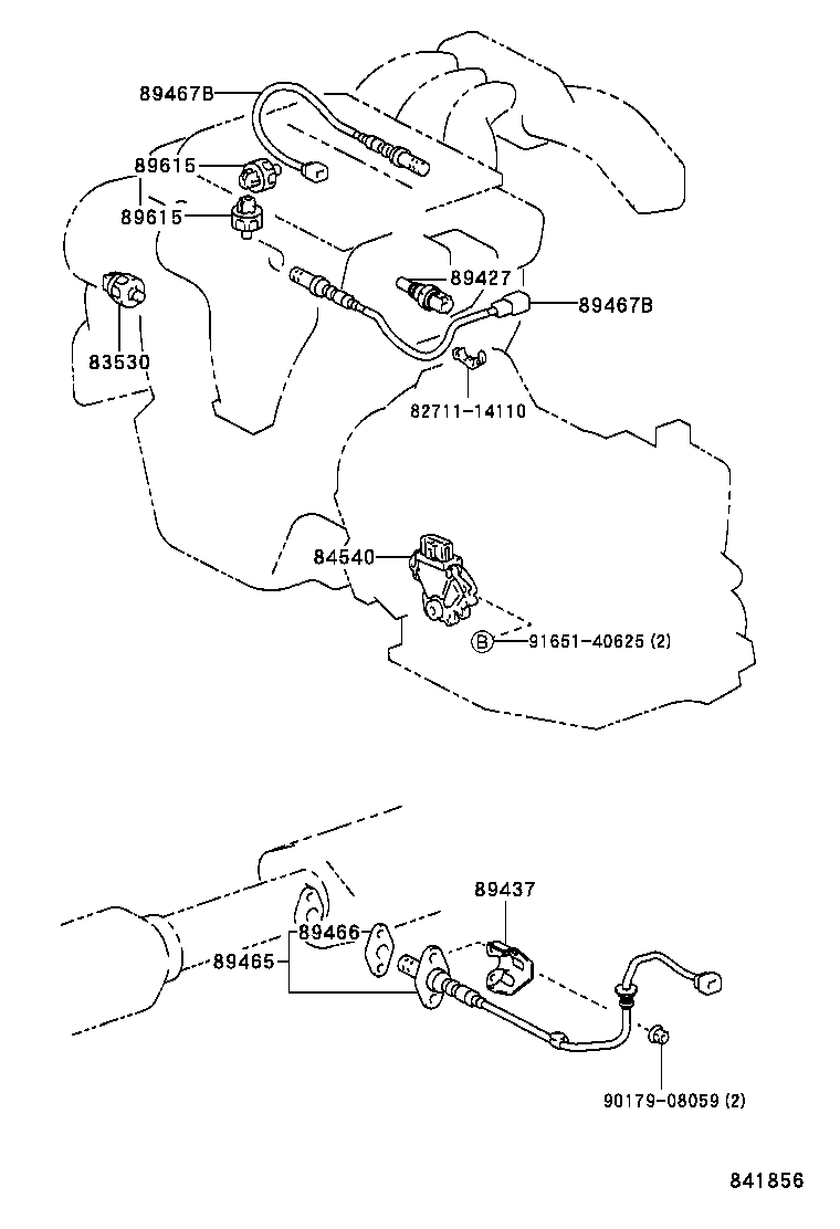 LEXUS 8946748011 - Лямбда-зонд, датчик кисню avtolavka.club