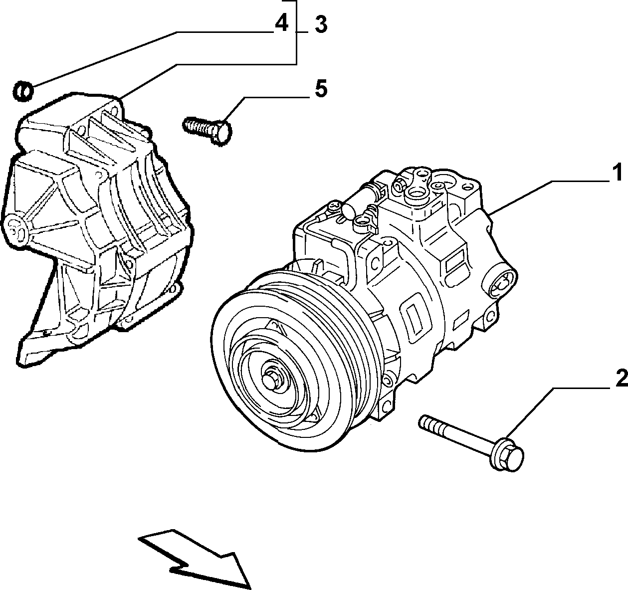 FIAT 46775094 - Компресор, кондиціонер avtolavka.club