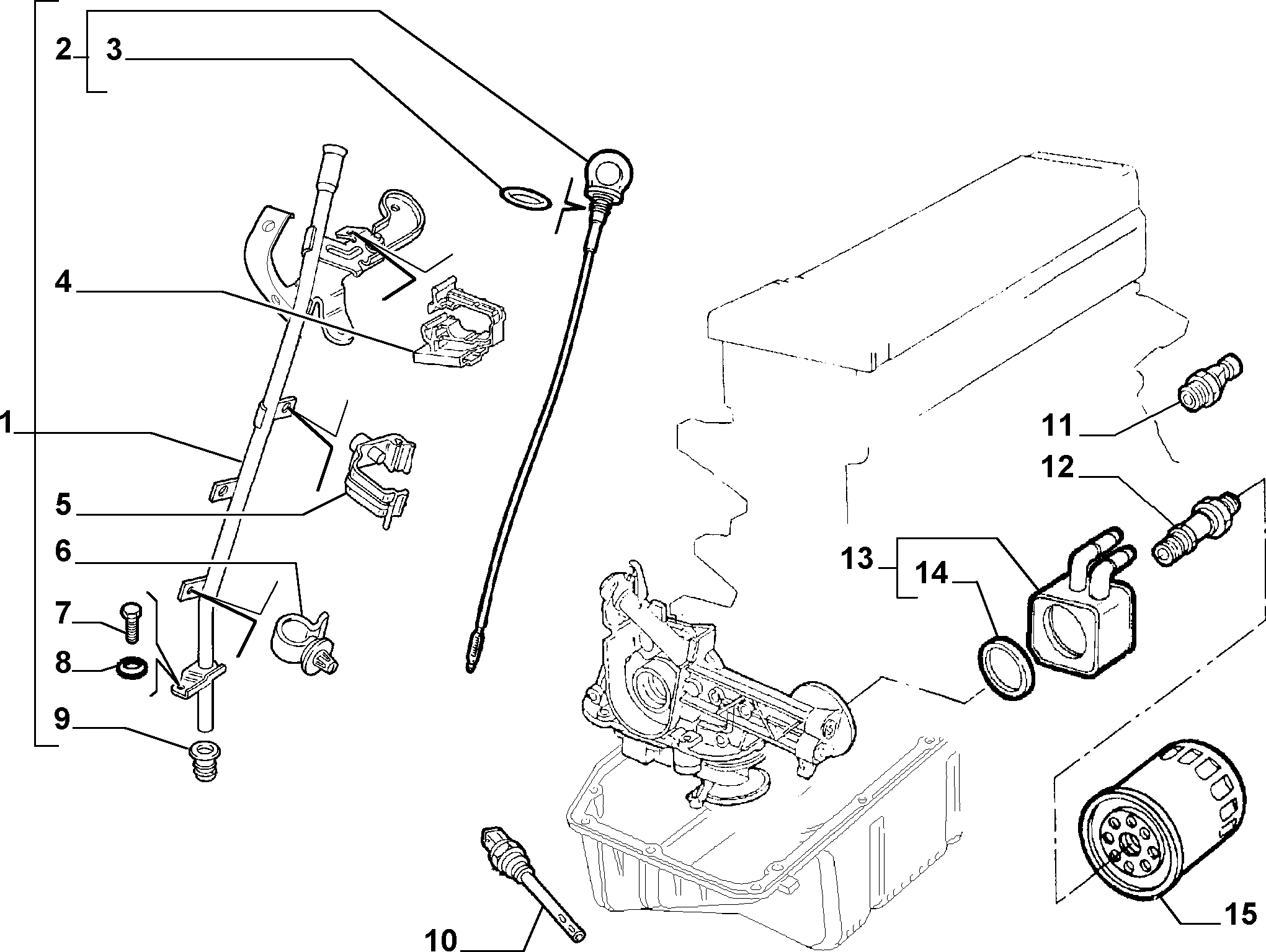 Alfarome/Fiat/Lanci 46805832 - Масляний фільтр avtolavka.club