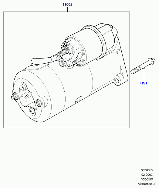 Rover NAD000090 - Стартер avtolavka.club