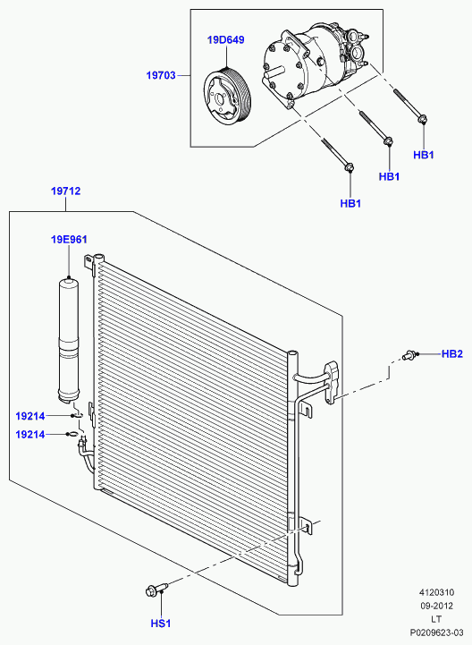 Land Rover LR056364 - Компресор, кондиціонер avtolavka.club