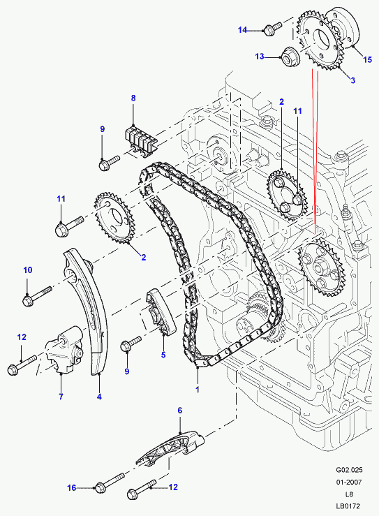 FORD LR 004457 - Chain - Timing avtolavka.club