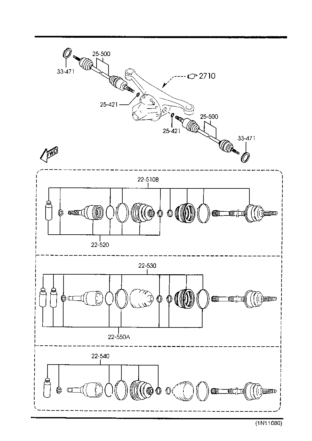 Subaru M090-22-540 - Пильник, приводний вал avtolavka.club