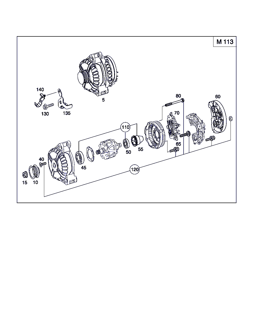 Evobus A 011 154 32 02 - Генератор avtolavka.club