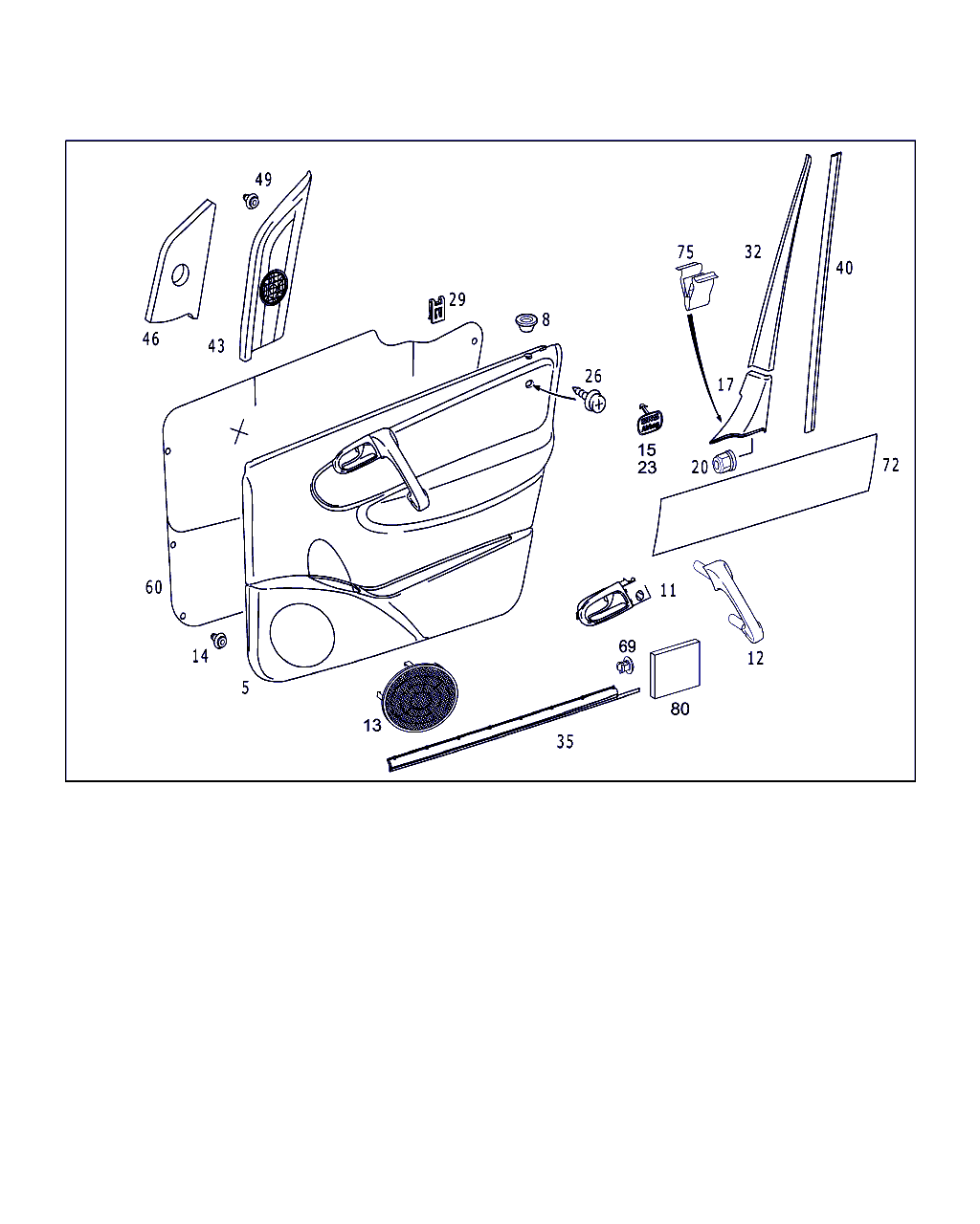 Mercedes-Benz A 008 988 73 78 - Зажим, молдинг / захисна накладка avtolavka.club