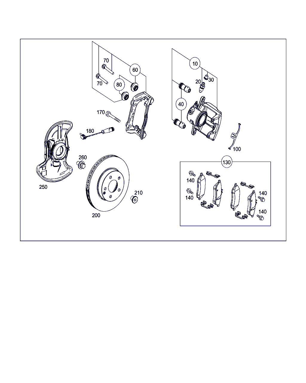 Mercedes-Benz A 204 421 00 12 - Гальмівний диск avtolavka.club