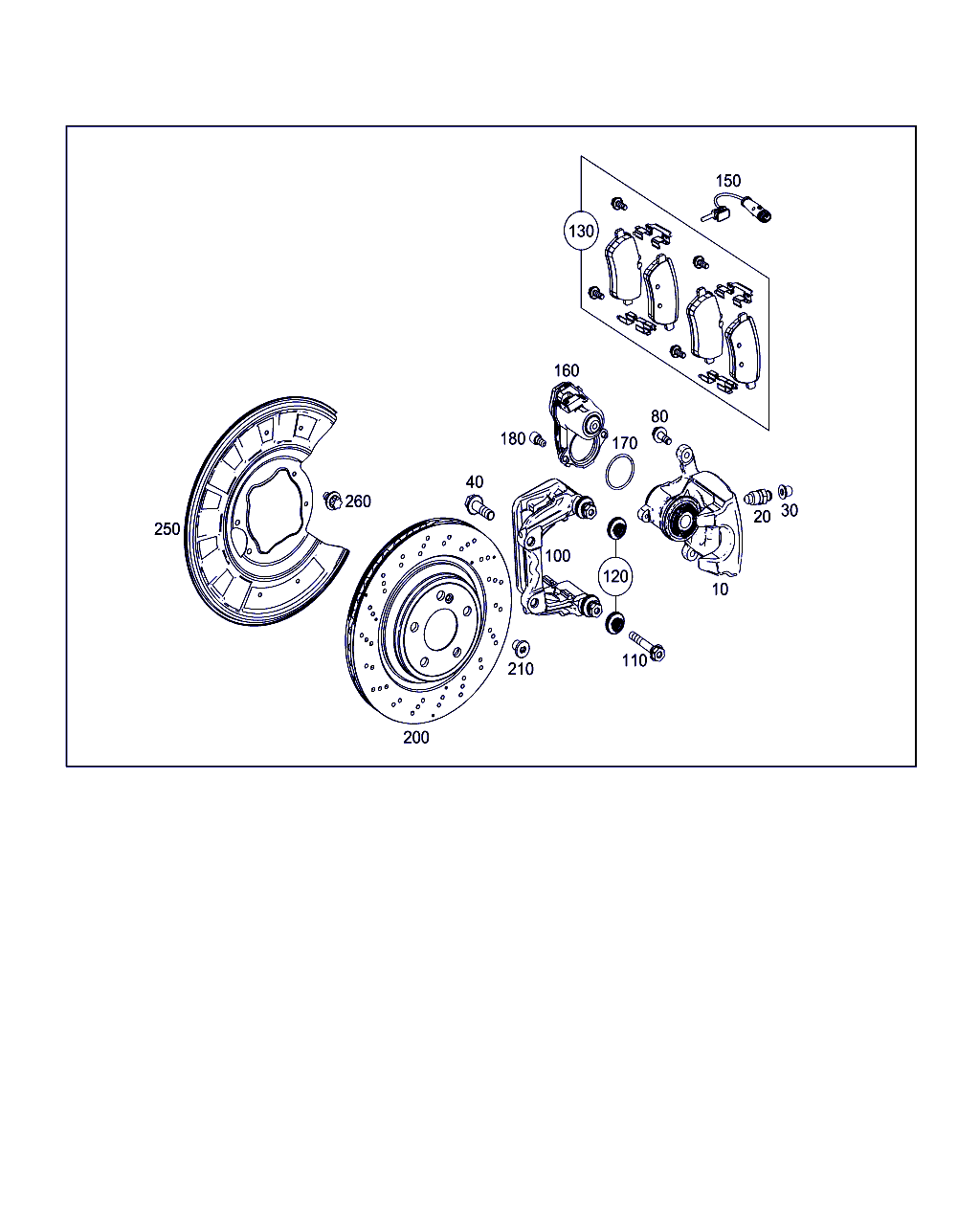 Mercedes-Benz A 008 420 08 20 - Гальмівні колодки, дискові гальма avtolavka.club