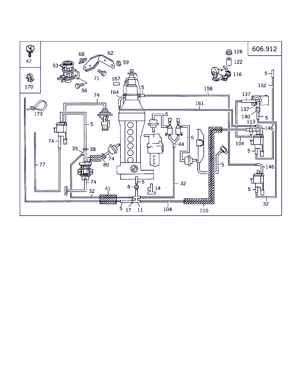 Mercedes-Benz A 001 997 38 52 - Трубопровід avtolavka.club