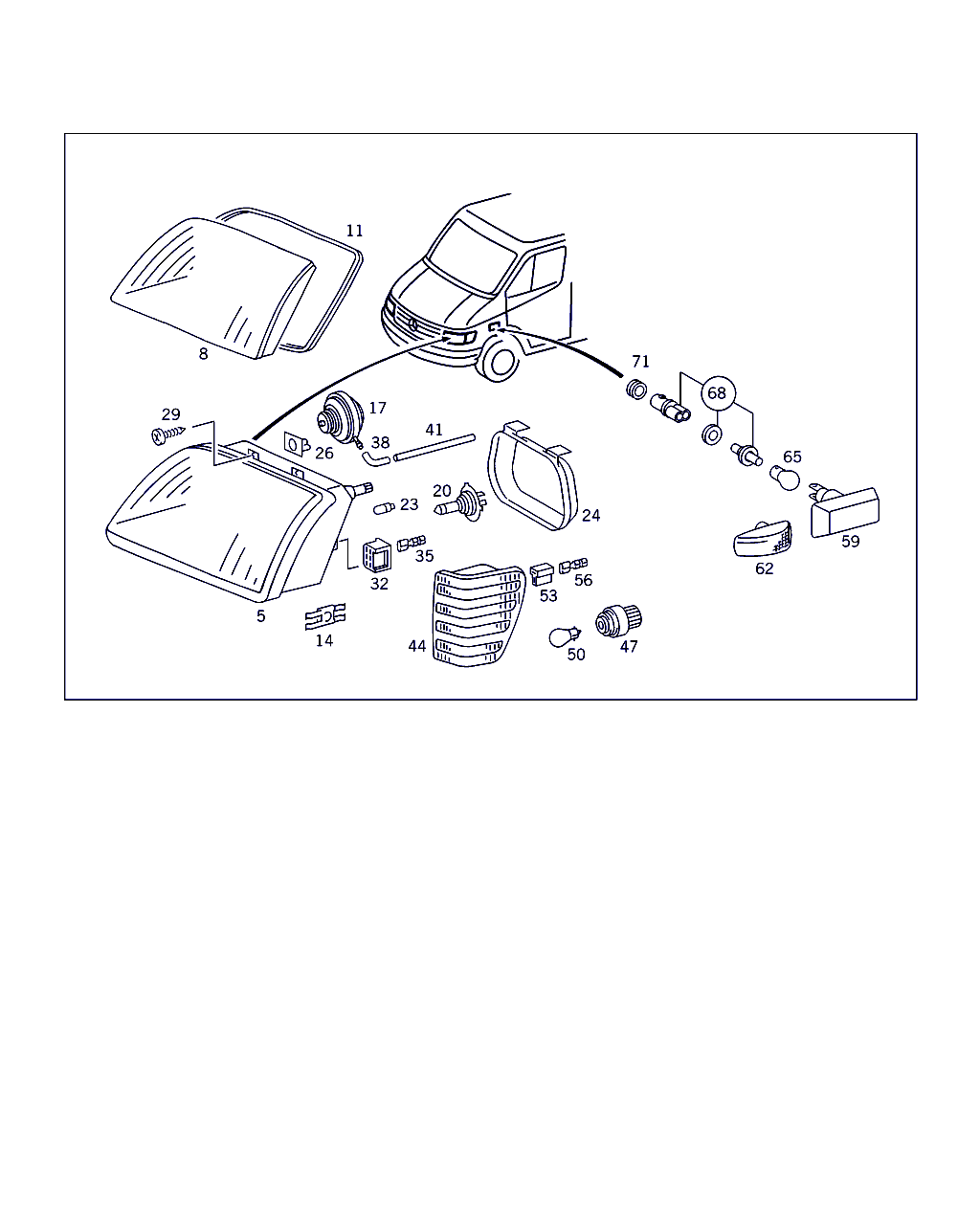 Mercedes-Benz A 001 544 91 94 - Лампа розжарювання, ліхтар покажчика повороту avtolavka.club