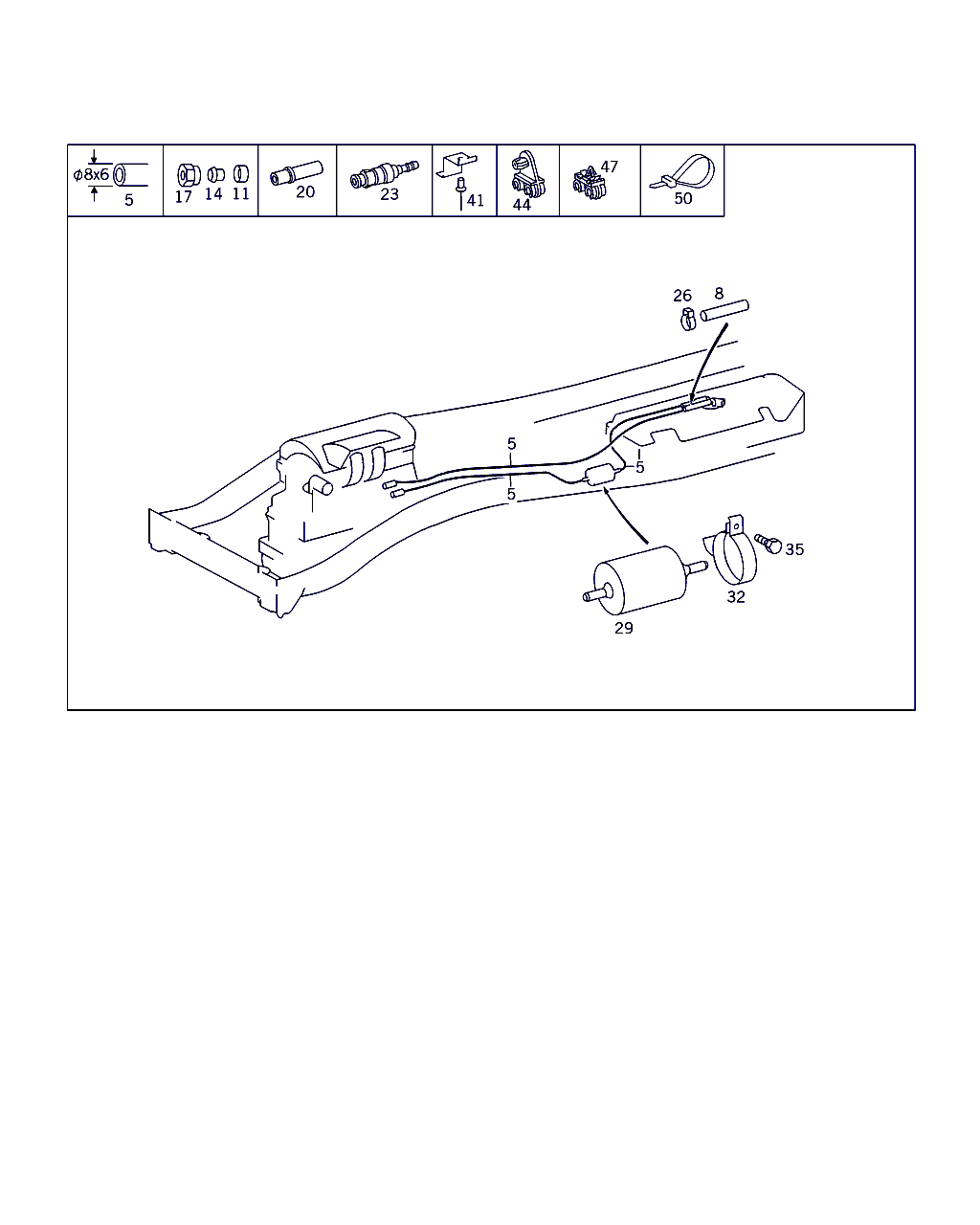 Mercedes-Benz A 002 477 26 01 - Паливний фільтр avtolavka.club