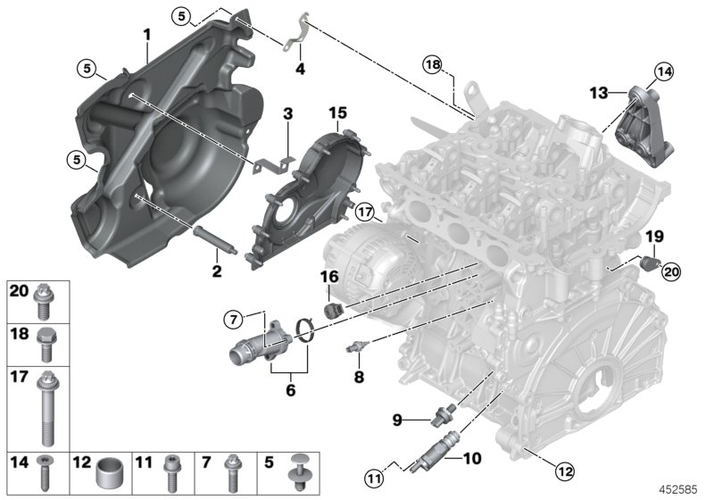 Mini 13627636937 - Датчик детонації avtolavka.club