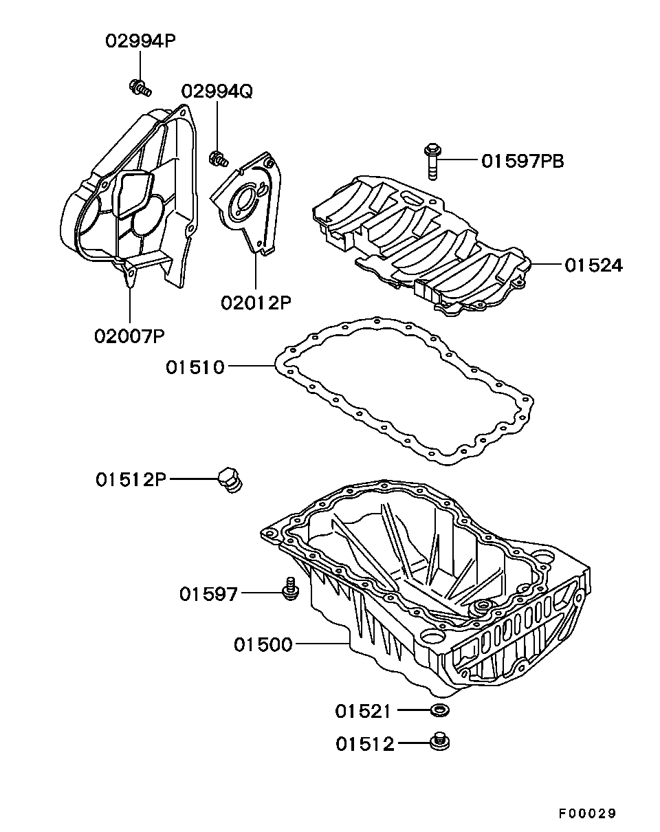 Mitsubishi M467106 - Різьбова пробка avtolavka.club