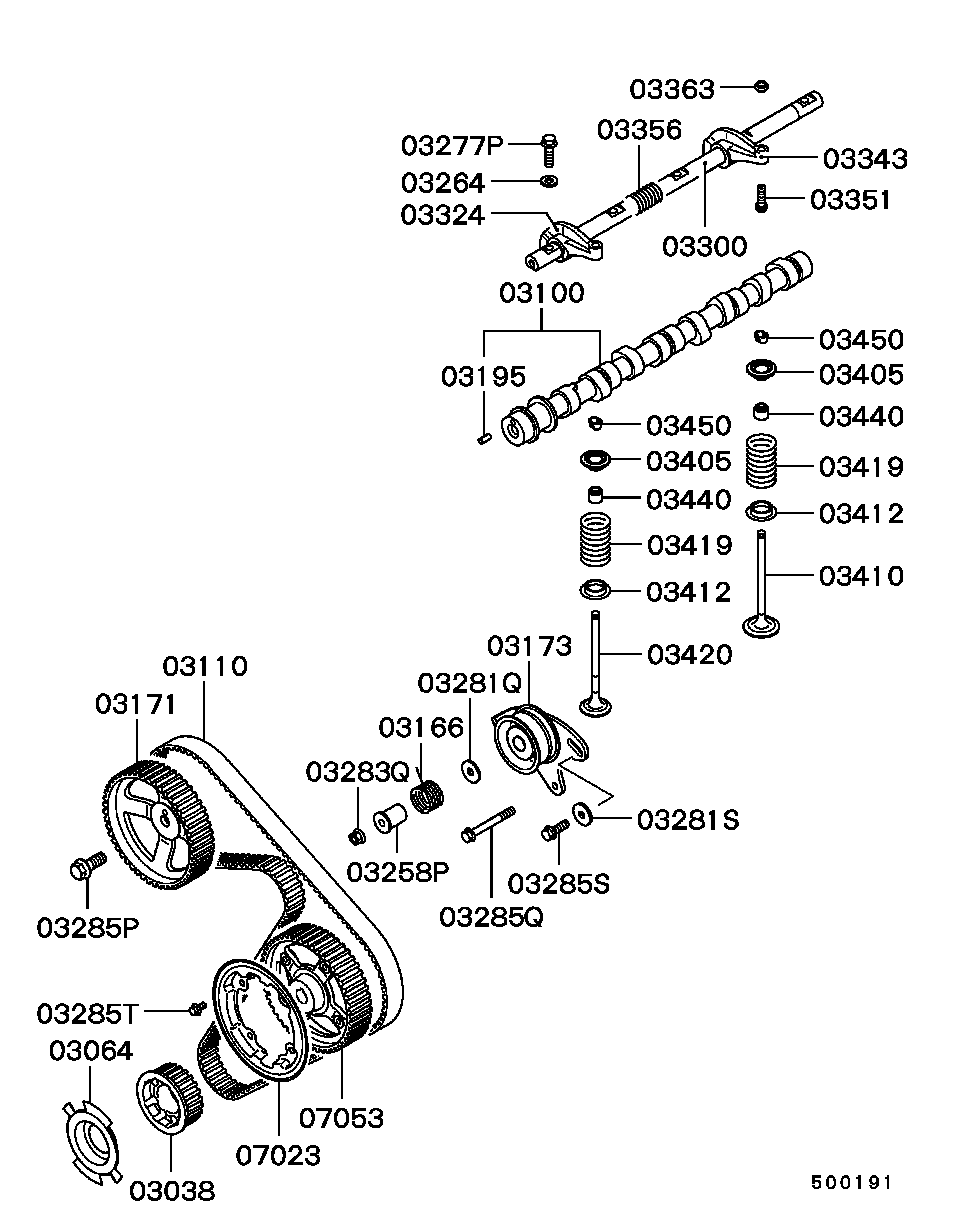 Mitsubishi MD373236 - Впускний клапан avtolavka.club