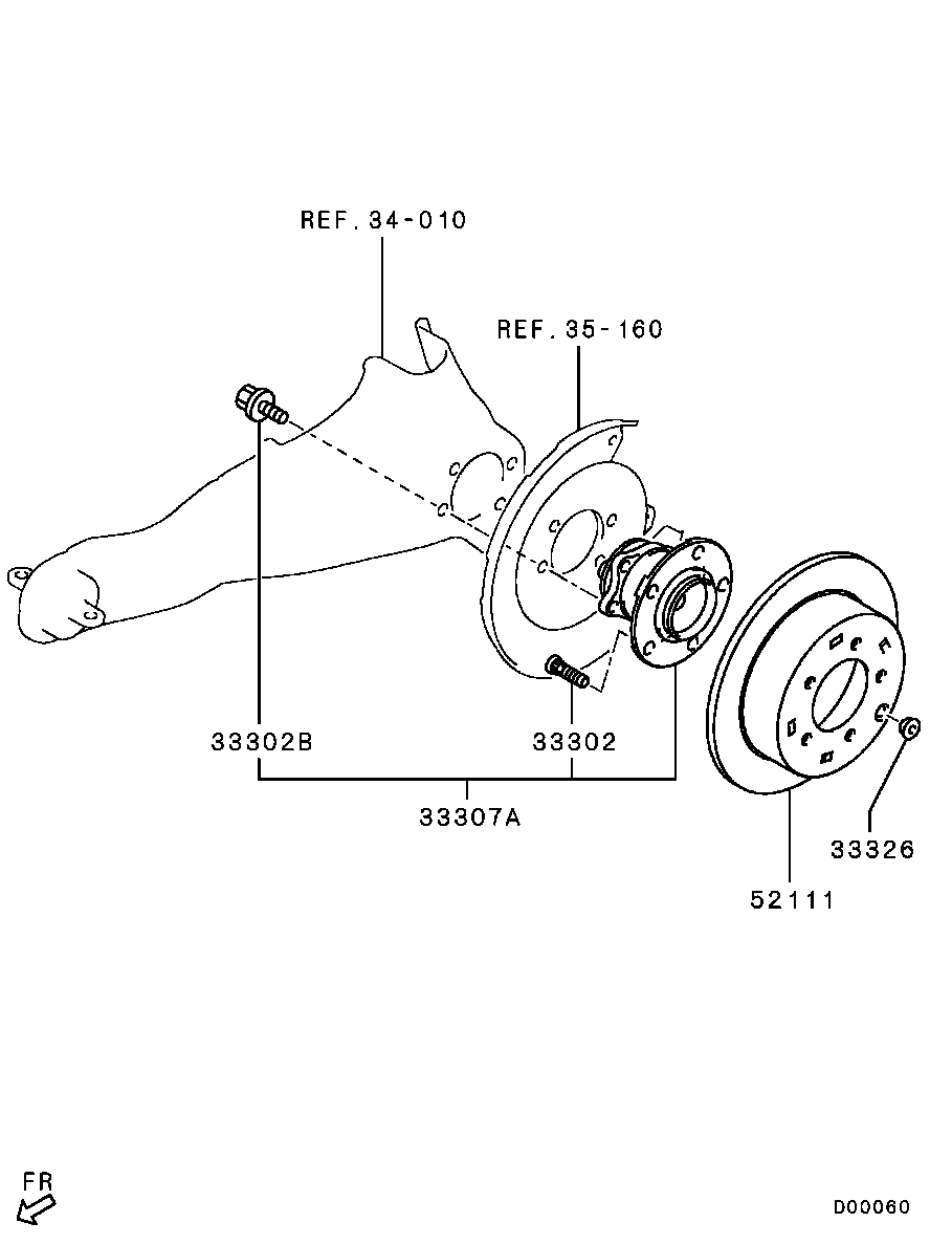 Chrysler MN116332 - Гальмівний диск avtolavka.club