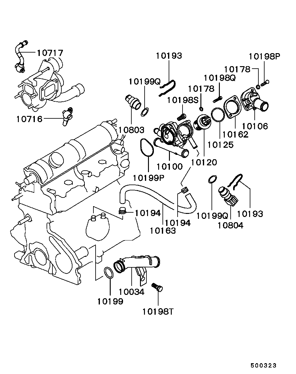 Mitsubishi M80 9548 - Датчик, температура охолоджуючої рідини avtolavka.club