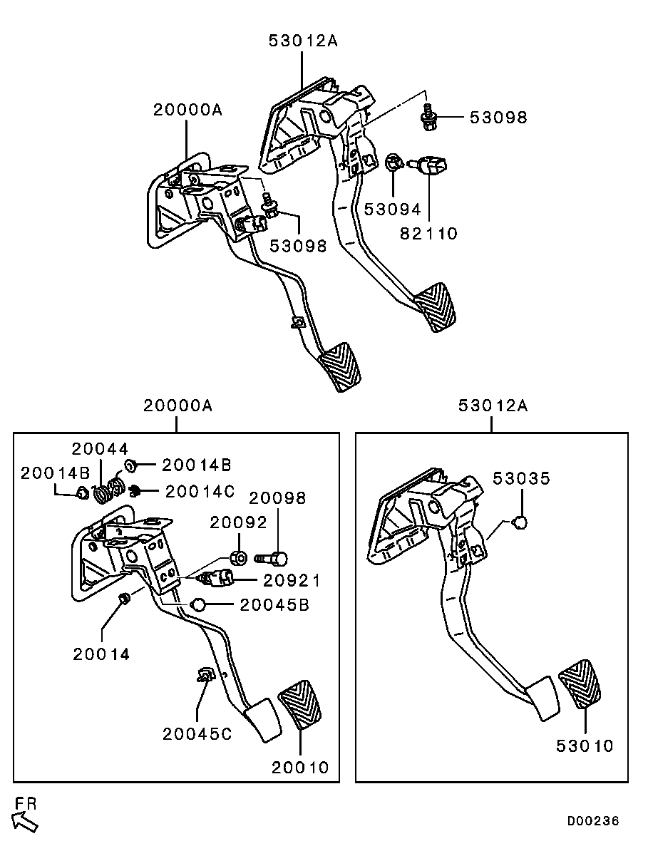 Mitsubishi MN103232 - Вимикач ліхтаря сигналу гальмування avtolavka.club