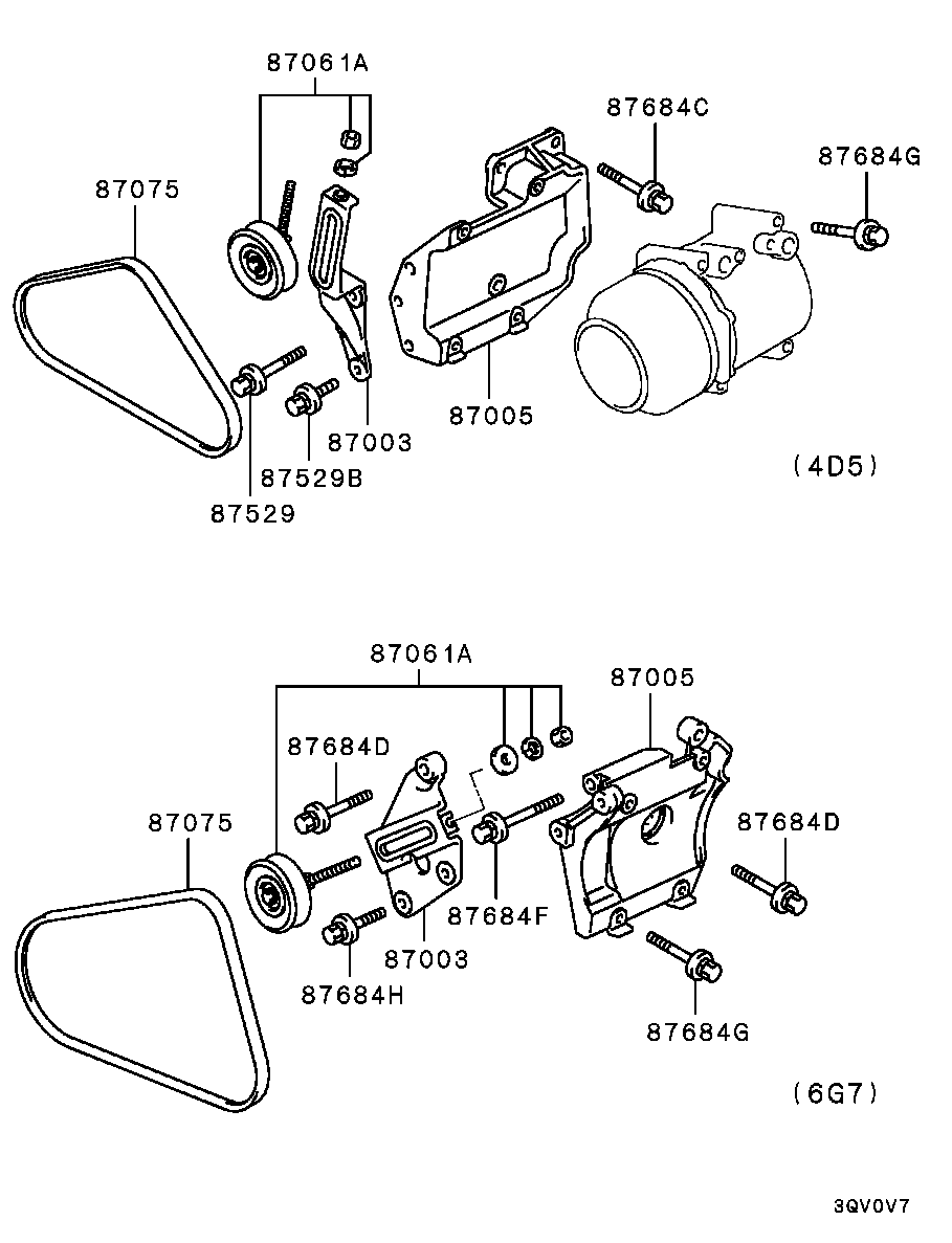 Mitsubishi MB272651 - Клиновий ремінь avtolavka.club