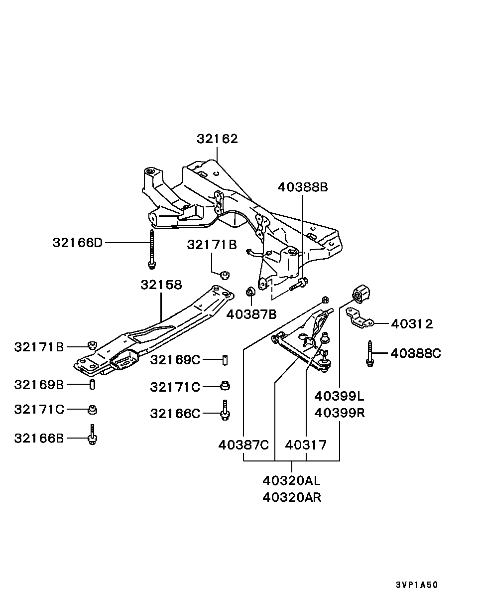 Mitsubishi MB907170 - Шарова опора, несучий / направляючий шарнір avtolavka.club