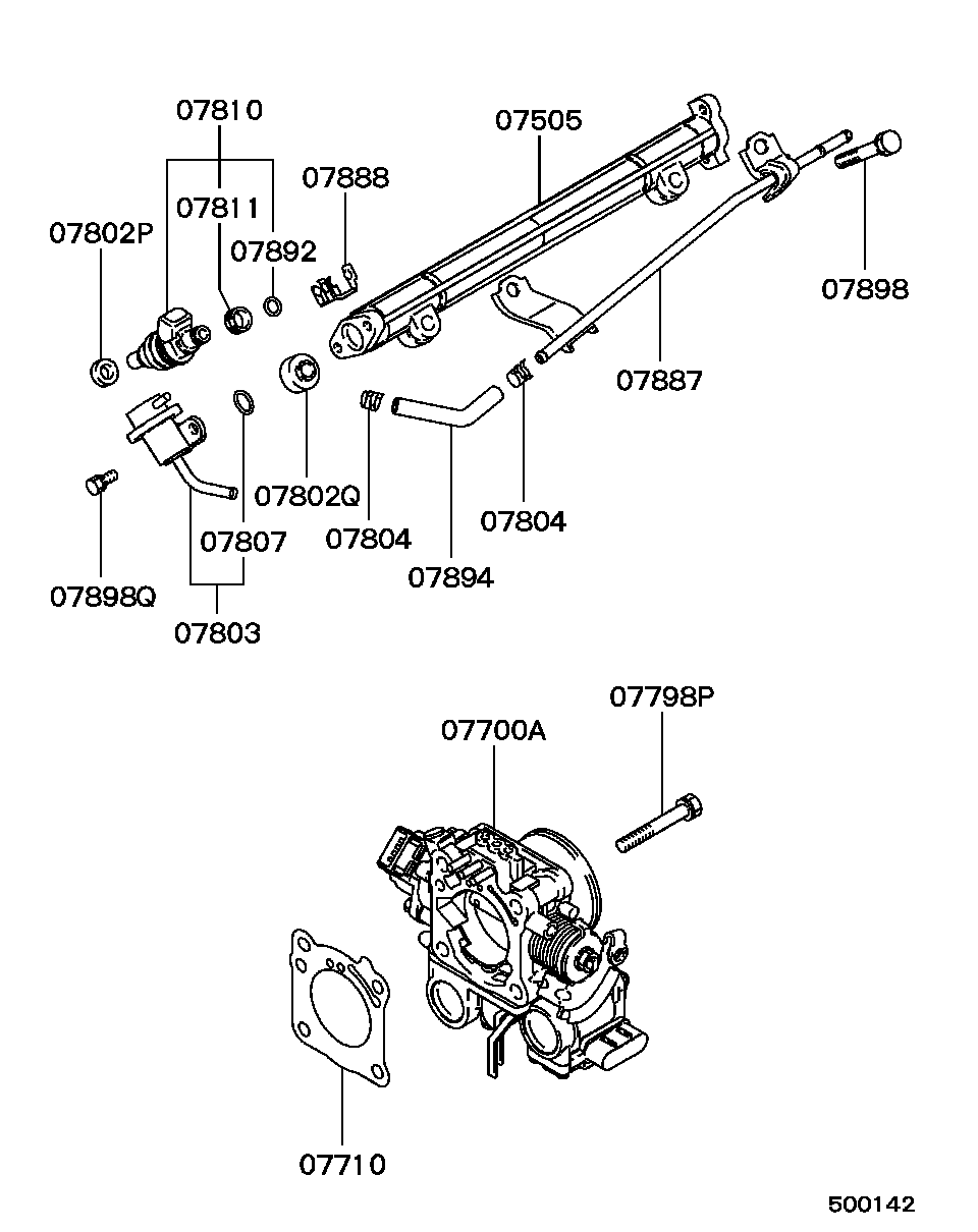 Mitsubishi MD61 4805 - Кільце ущільнювача, шахта свічки avtolavka.club