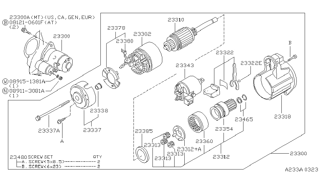 NISSAN 233780W010 - Кронштейн, вугільна щітка avtolavka.club