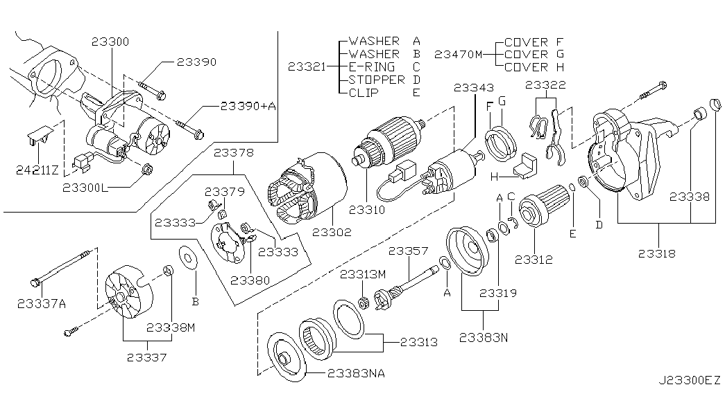 NISSAN 23300-2Y900 - Стартер avtolavka.club