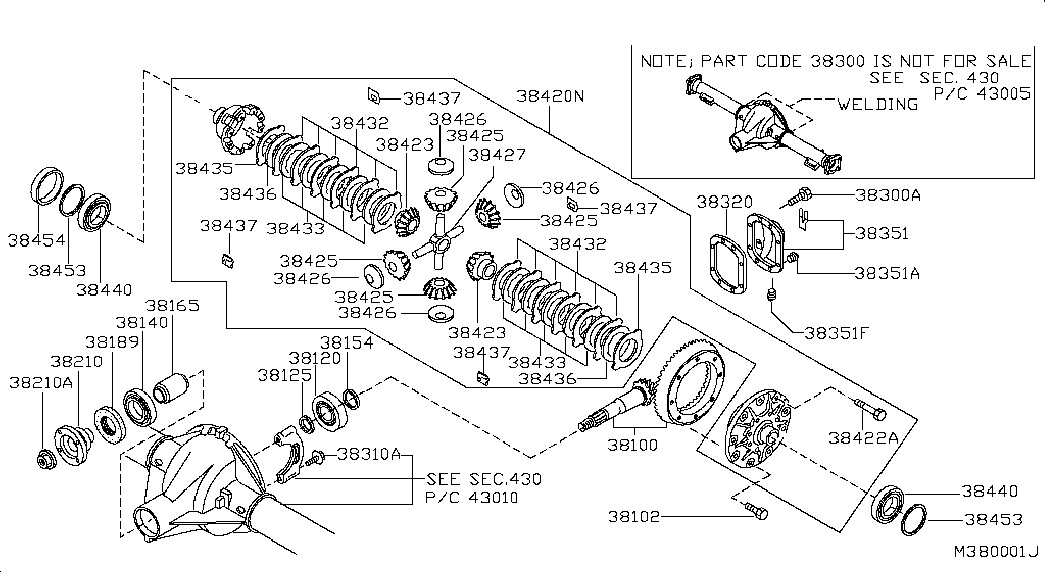 NISSAN 38189N3111 - Ущільнене кільце, диференціал avtolavka.club