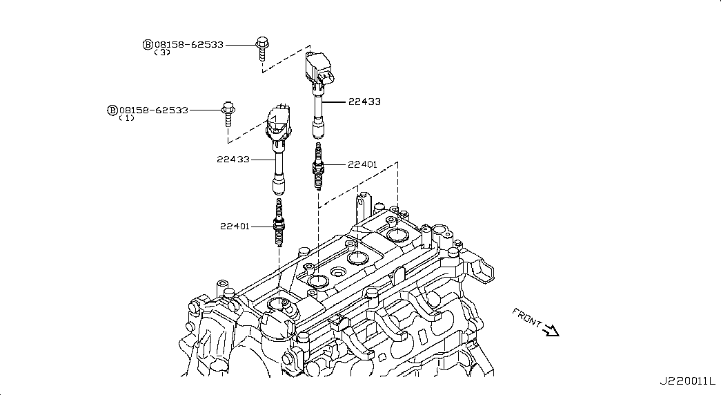 RENAULT 2240 1JD 01B - Свічка запалювання avtolavka.club