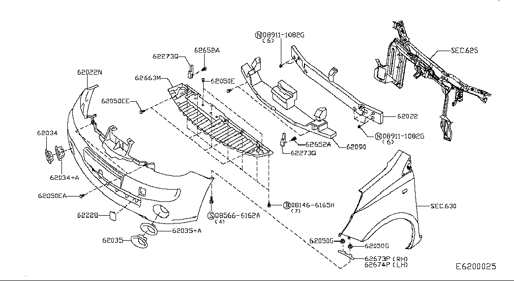 NISSAN 01515-00QAB - Заклепка avtolavka.club