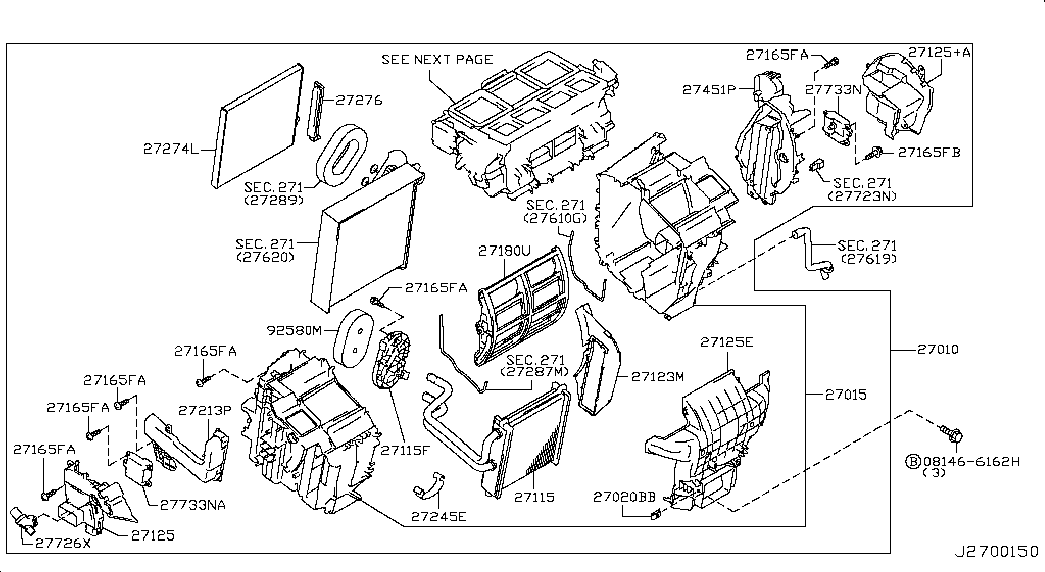 NISSAN 271401AA0A - Теплообмінник, опалення салону avtolavka.club