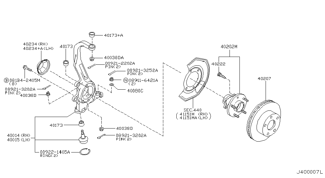 NISSAN 40206CD005 - Гальмівний диск avtolavka.club