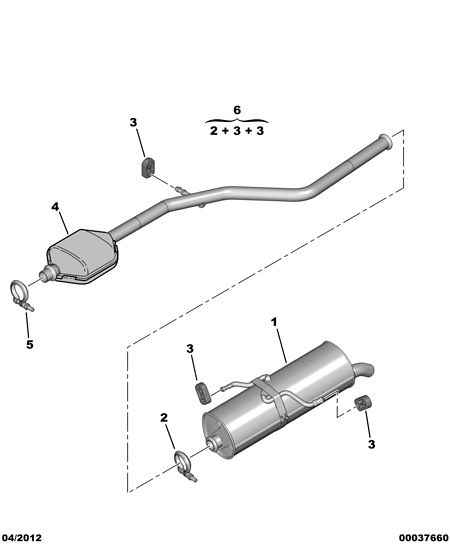 PEUGEOT 1730 GN - Глушник вихлопних газів кінцевий avtolavka.club