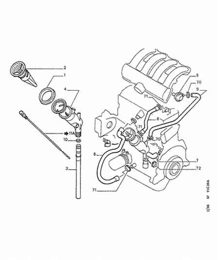 PEUGEOT 1180 52 - ENGINE OIL FILLER PLUG avtolavka.club