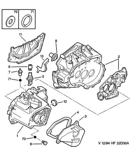 PEUGEOT 2221 35 - GEAR-BOX HOUSING PLUG avtolavka.club