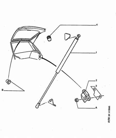 CITROËN/PEUGEOT 8731.93 - Газова пружина, кришка багажник avtolavka.club