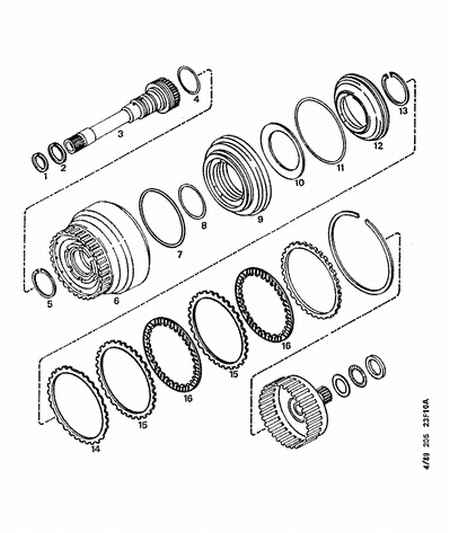 PEUGEOT 2301 96 - TURBINE SHAFT avtolavka.club