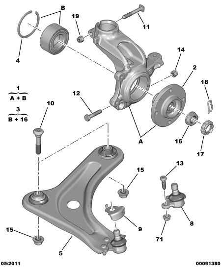 CITROËN (DF-PSA) 16 066 235 80 - Комплект підшипника маточини колеса avtolavka.club