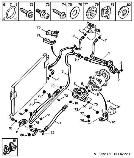 PEUGEOT 6460 V0 - O-RING avtolavka.club