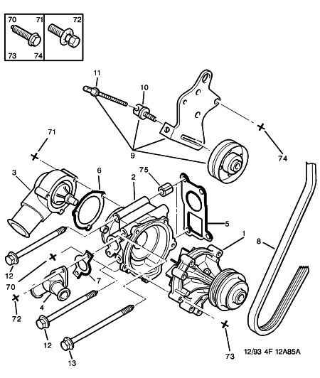 PEUGEOT 1340 21 - ENGINE WATER THERMOSTAT GASKET avtolavka.club