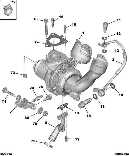 CITROËN/PEUGEOT 0375 S4 - Компресор, наддув avtolavka.club