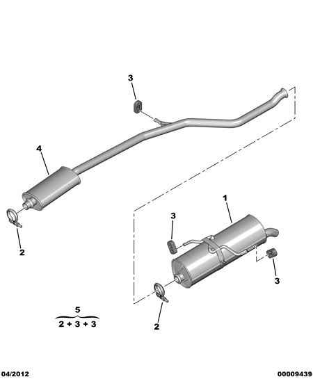 PEUGEOT 1726.GZ - Глушник вихлопних газів кінцевий avtolavka.club