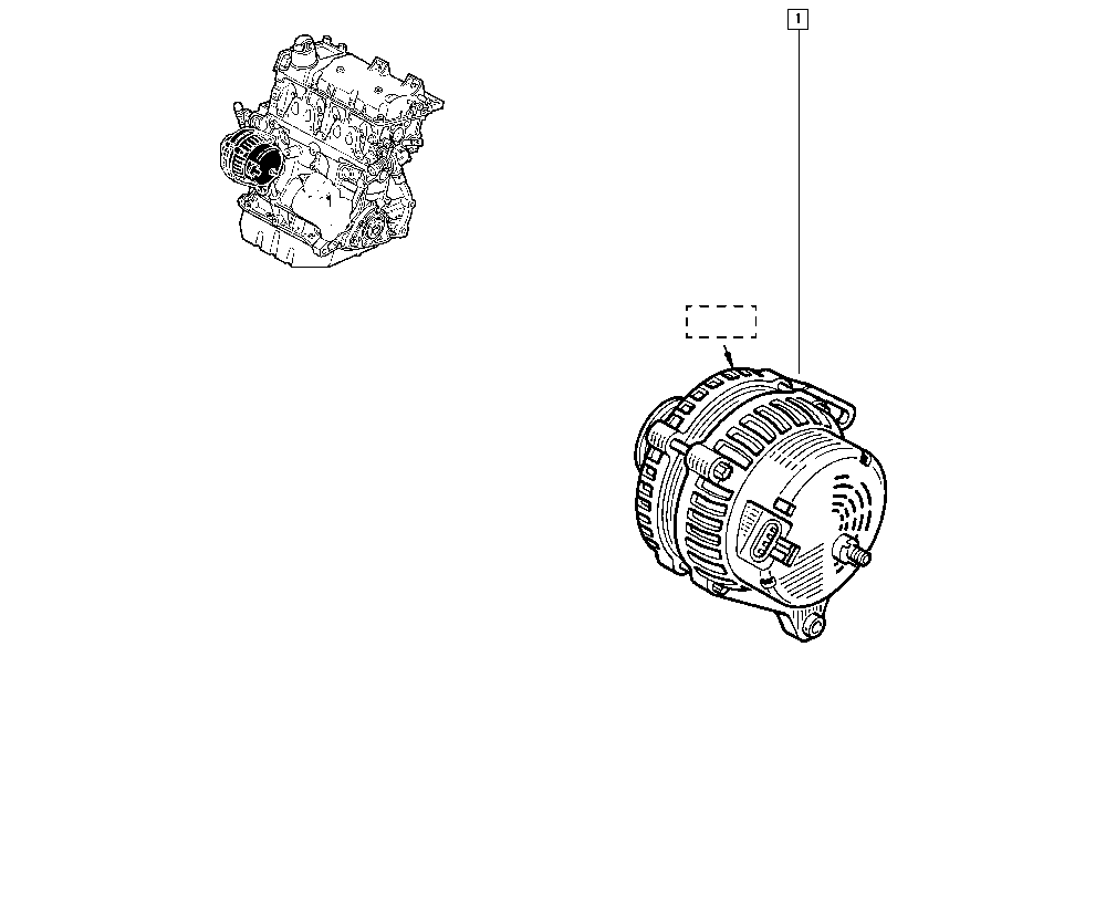 RENAULT 8200660037 - Генератор avtolavka.club