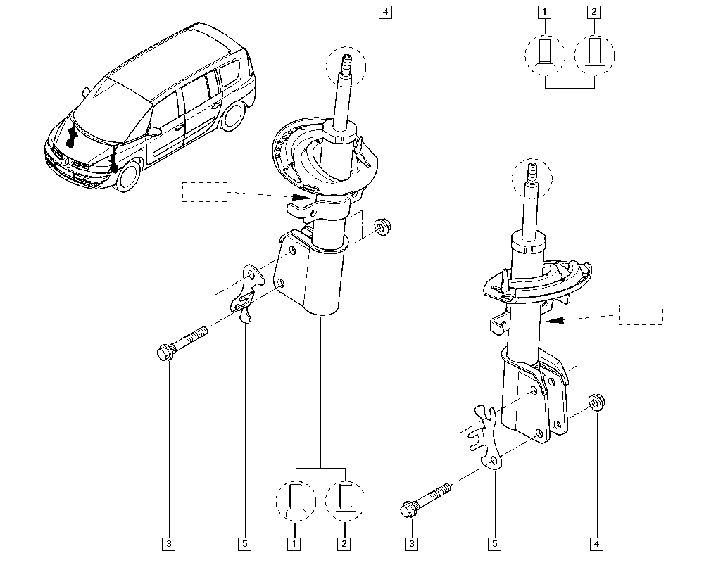 RENAULT 82 00 620 347 - Амортизатор avtolavka.club