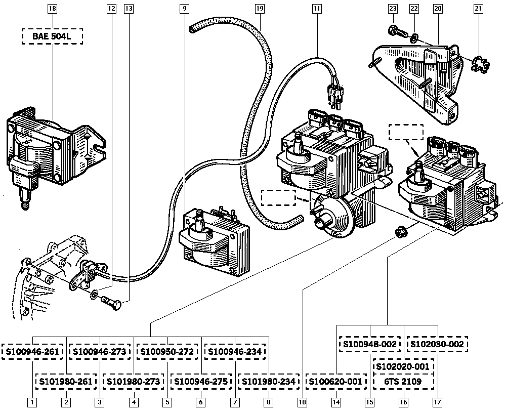 RENAULT 77 01 031 135 - Котушка запалювання avtolavka.club