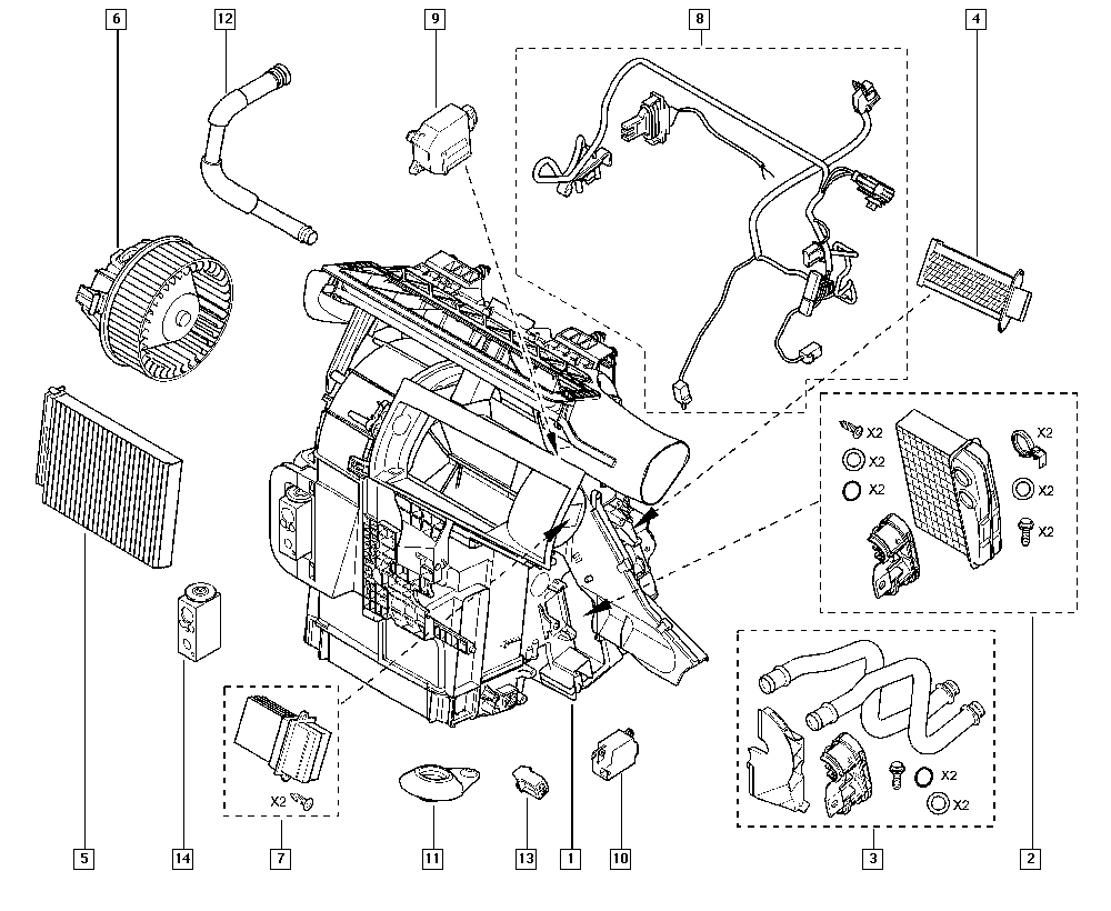 RENAULT TRUCKS 7701207718 - Опір, реле, вентилятор салону avtolavka.club