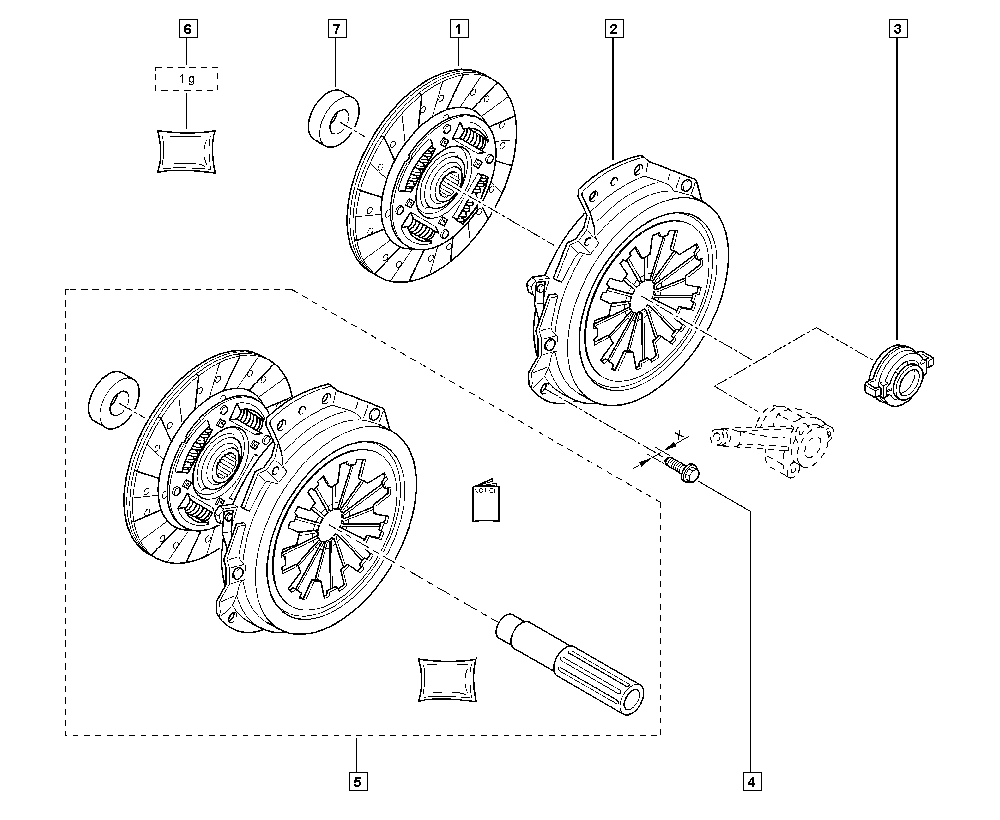 RENAULT 30 20 583 24R - Комплект зчеплення avtolavka.club