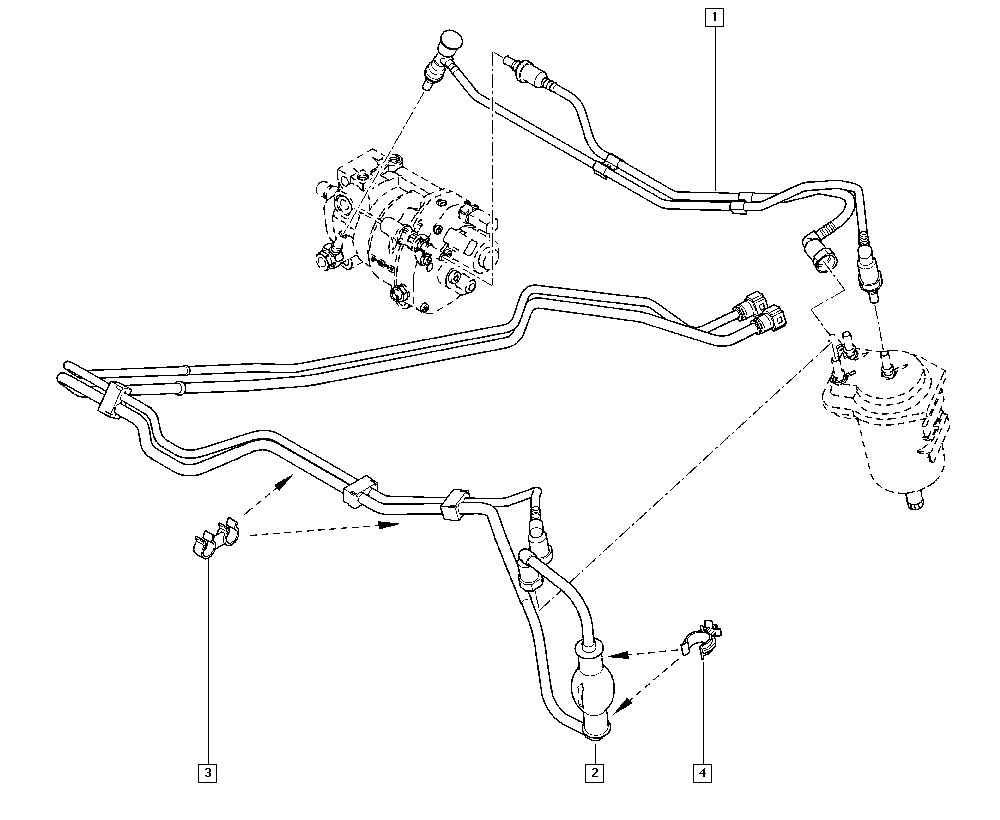 RENAULT 8200360597 - Паливопровід avtolavka.club