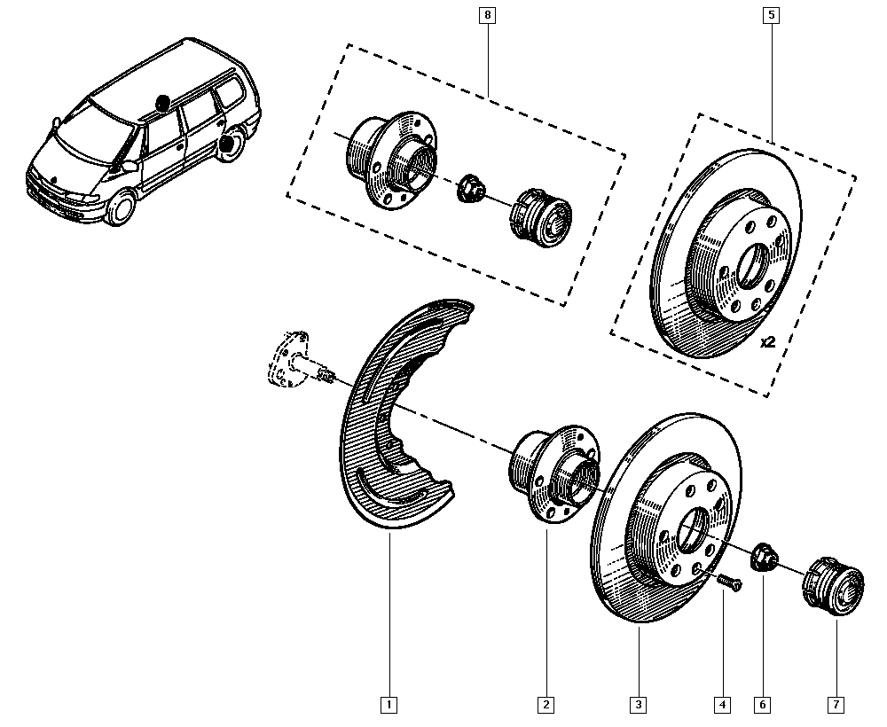 DACIA 6025304079 - Гальмівний диск avtolavka.club