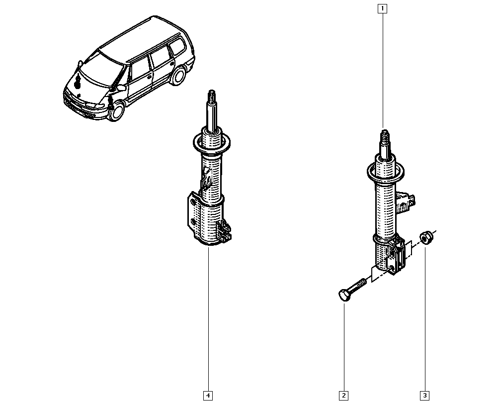 RENAULT TRUCKS 6025303091 - Амортизатор avtolavka.club